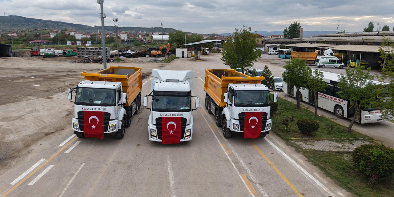 Kırıkkale Belediyesi araç filosuna 18 Milyonluk destek