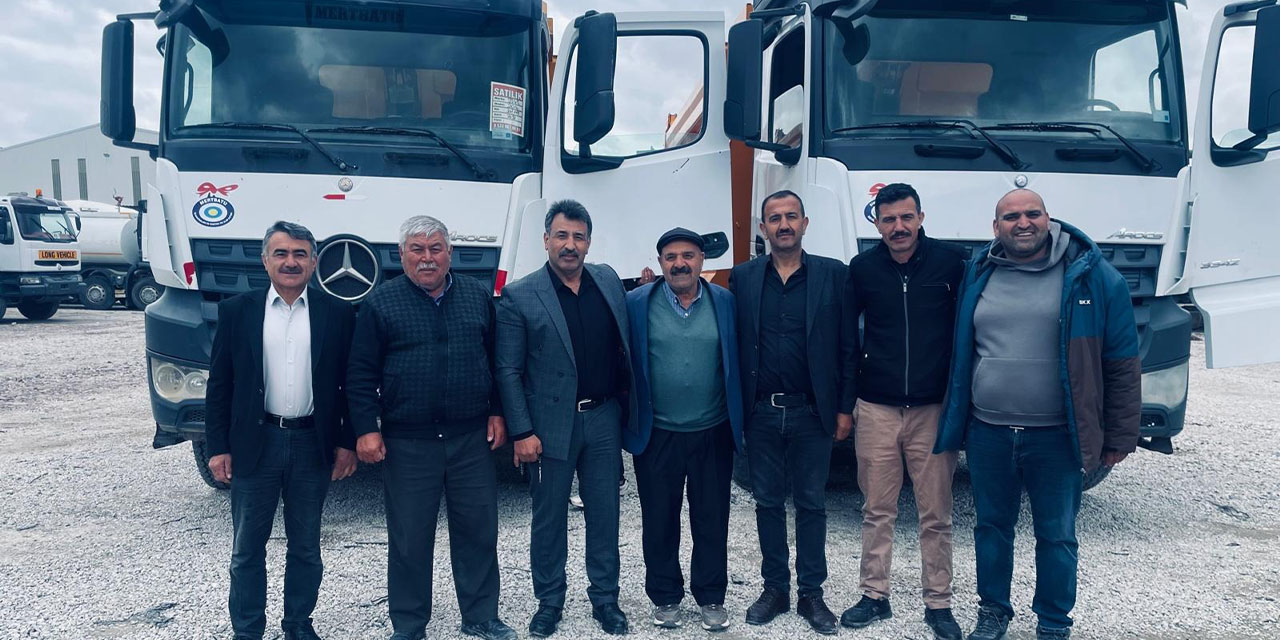 Karakeçili Belediyesi’ne iki yeni damperli kamyon kazandırıldı