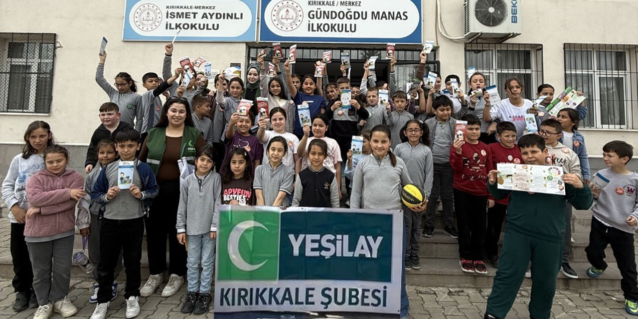 Öğrencilerle “Benim Kulübüm Yeşilay” etkinliği