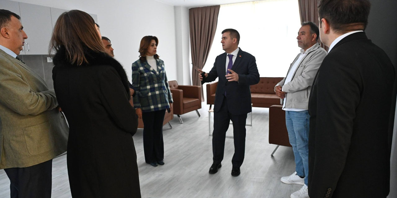 Vali Sarıibrahim, Huzurevi’nde incelemelerde bulundu