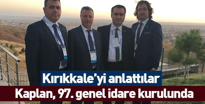 Kaplan, 97. genel idare kurulunda