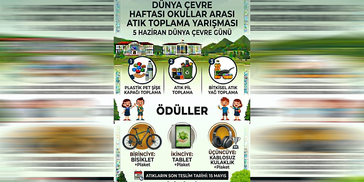 Öğrenciler sıfır atık ile yarışacak
