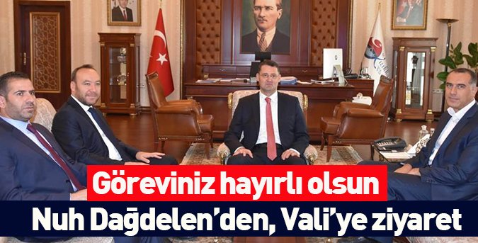 Dağdelen’den, Haktankaçmaz’a ziyaret