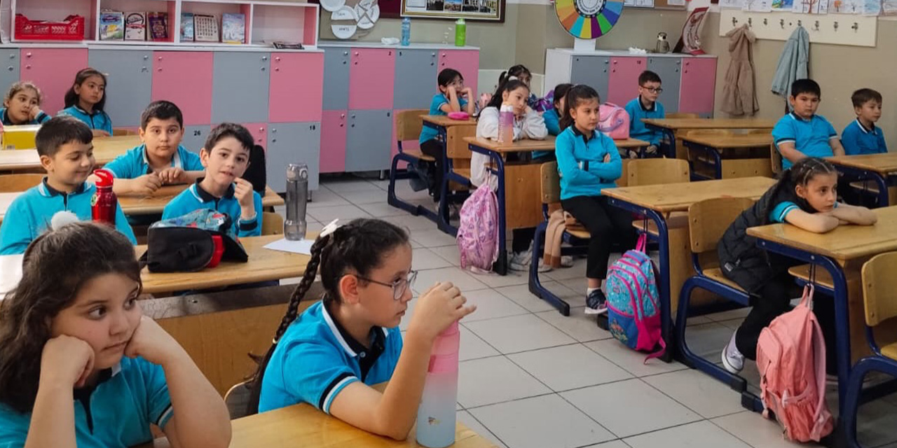 Yeşilay öğrencilere sağlıklı yaşamı anlattı