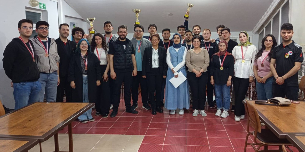 Yurtlar arası satranç turnuvası tamamlandı