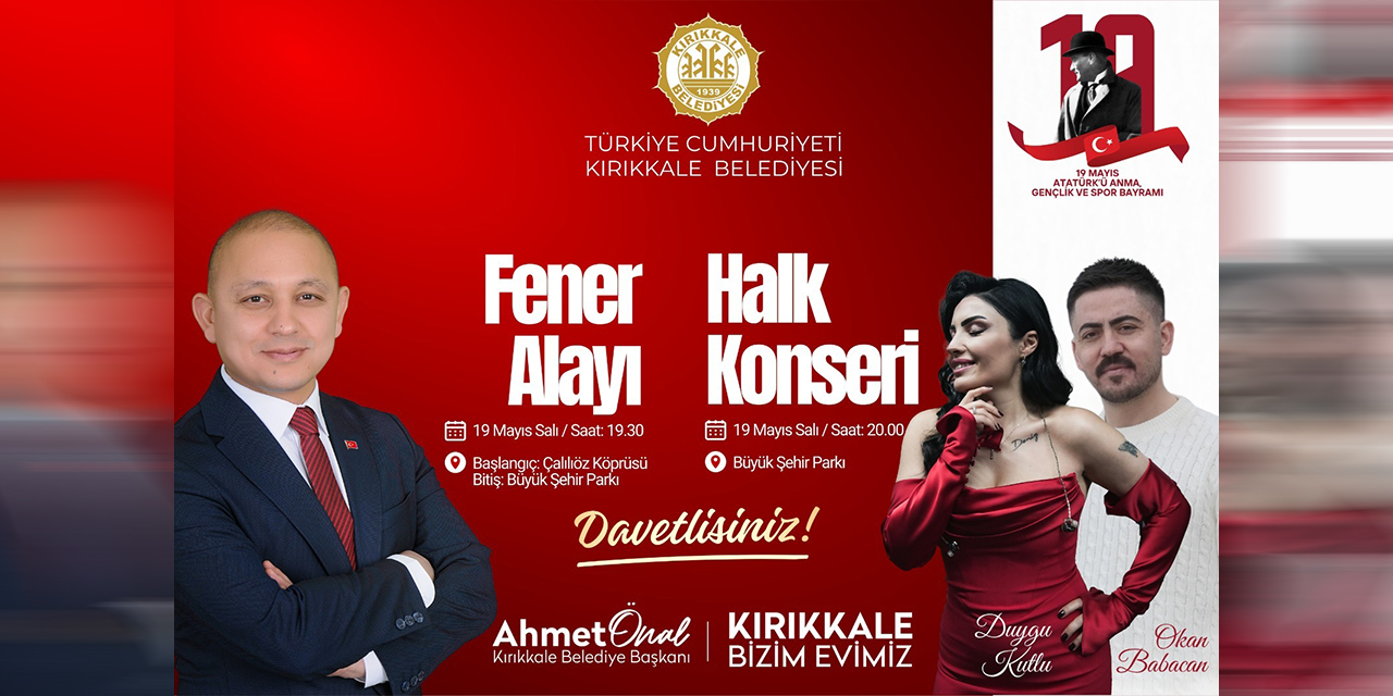 Kırıkkale’de 19 Mayıs’a Yakışır Kutlama