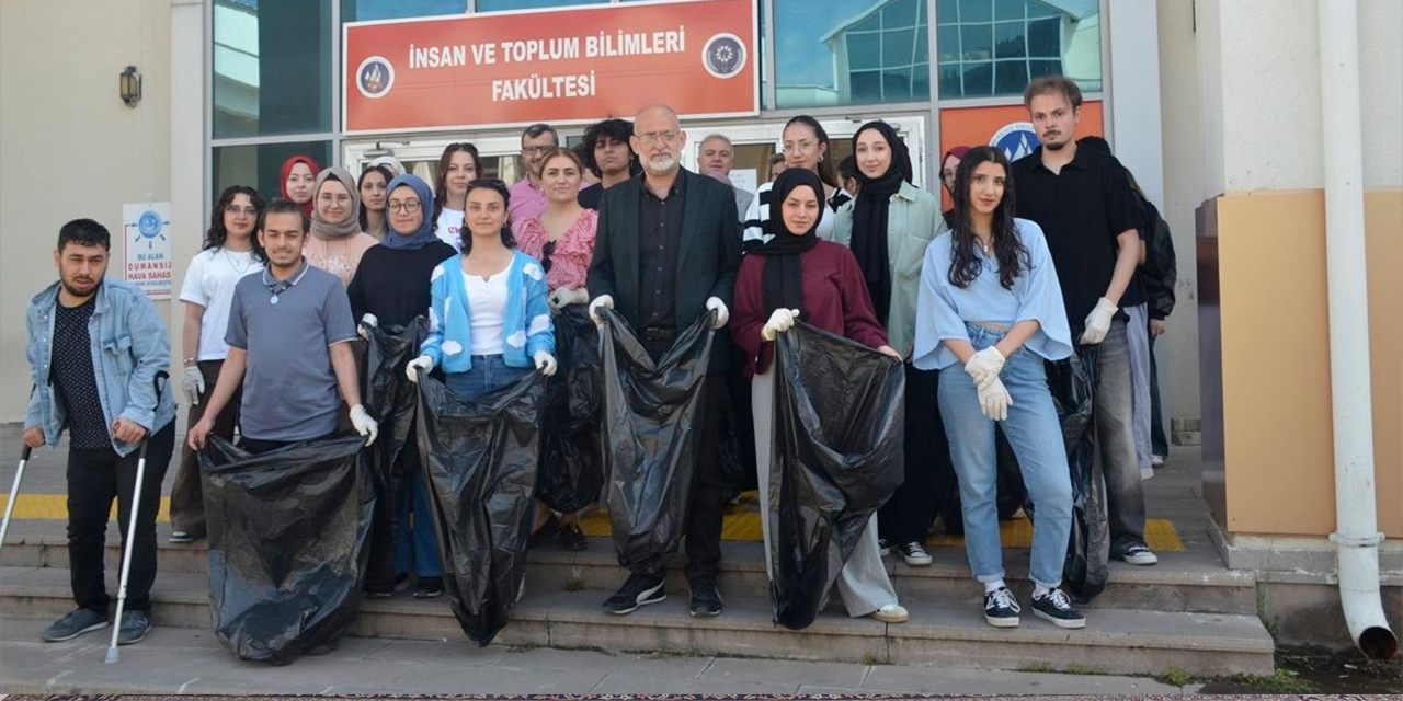 Üniversitelilerden ortak dil; temiz kampüs etkinliği