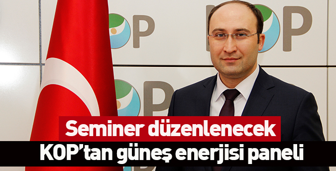 KOP’tan güneş enerjisi paneli
