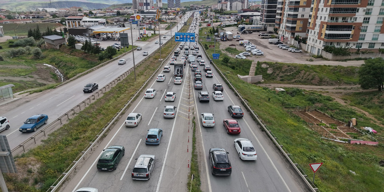 1,5 milyon araç Kırıkkale’den geçti