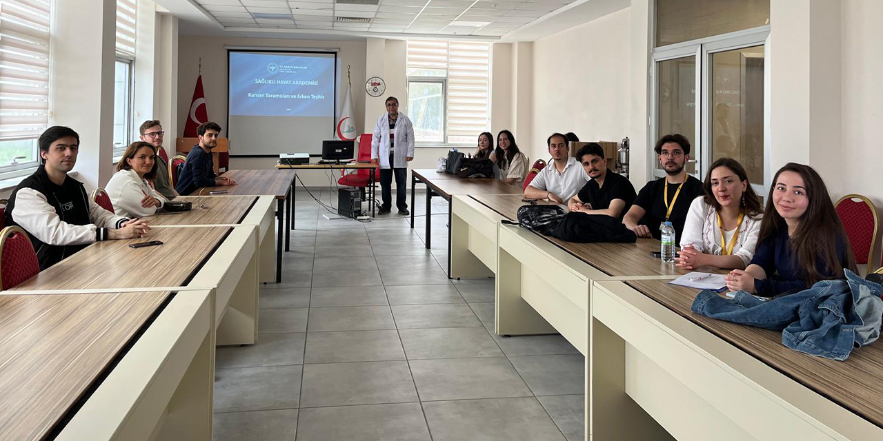 Tıp Fakültesi öğrencilerine sağlıklı yaşam eğitimi