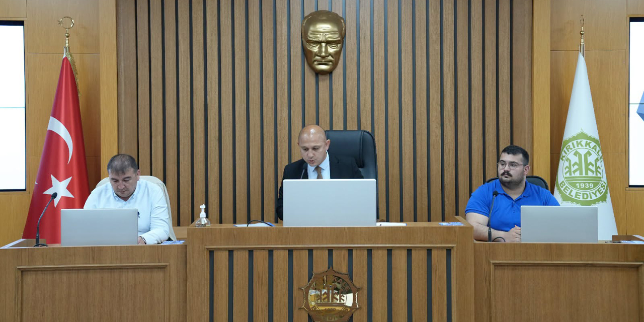 Kırıkkale Belediyesi kararlar için toplandı