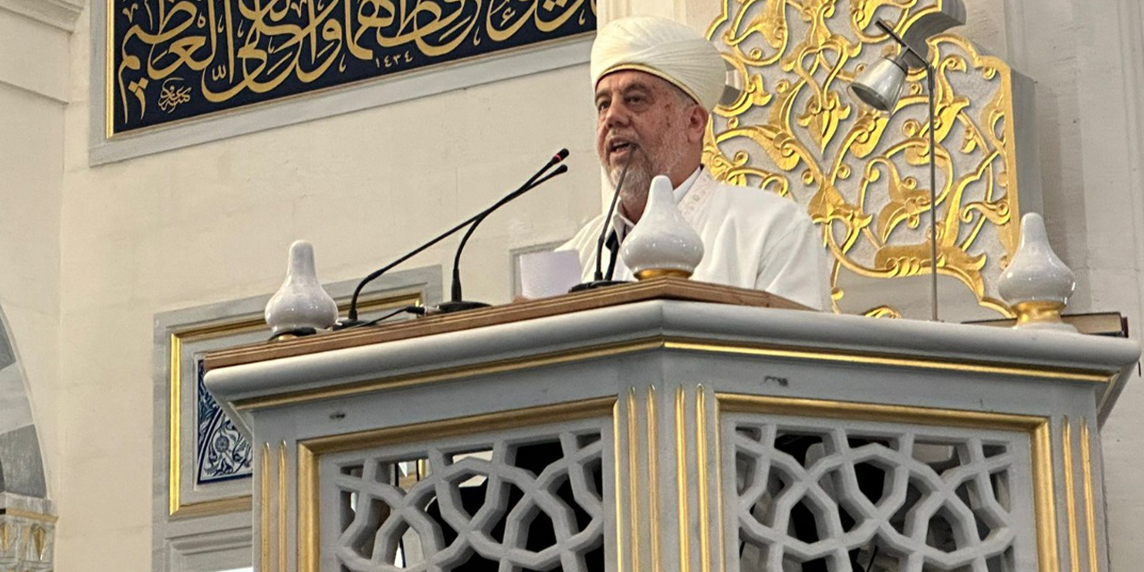 Kırıkkale’nin eski Müftüsü Bekir Gerek’ten Nur Camii’nde Cuma Vaazı