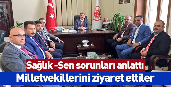 Sağlık -Sen sorunları anlattı