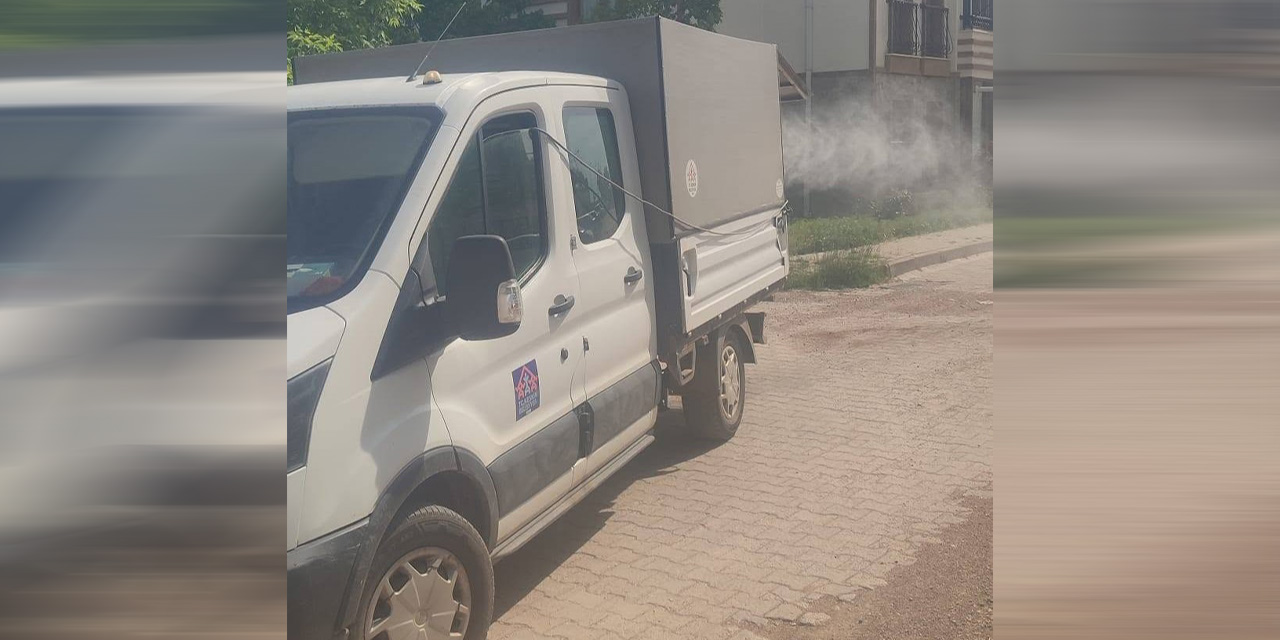 Keskin’de haşere ve böceklere karşı önlem alınıyor