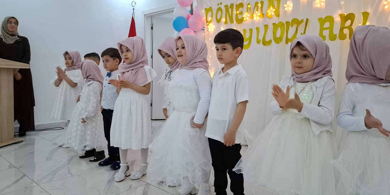 Nokta Camii 4-6 Yaş Kur'an Kursu’nda Yıl Sonu Coşkusu
