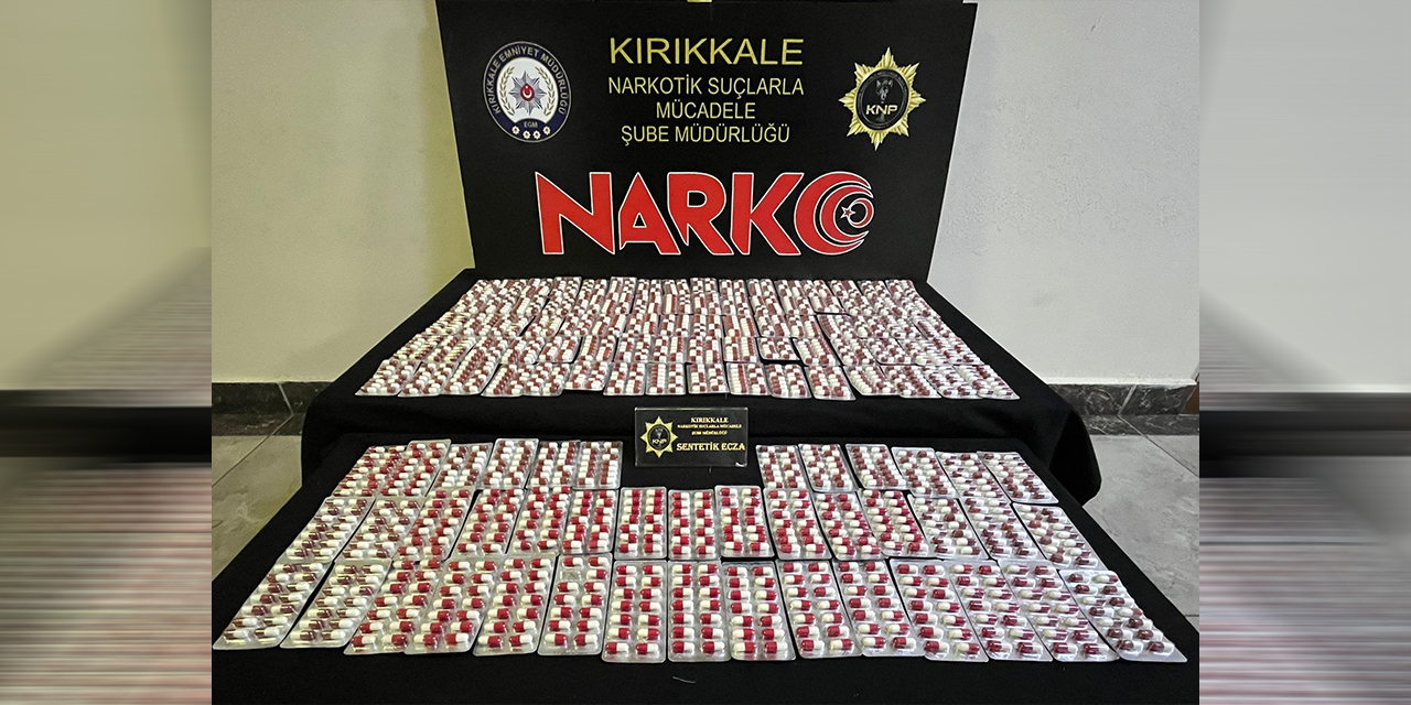 Kırıkkale’de sentetik uyuşturucu ele geçirildi