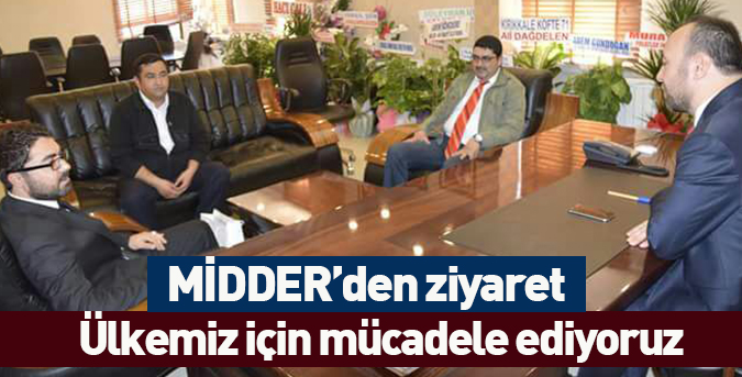 Ülkemiz için mücadele ediyoruz