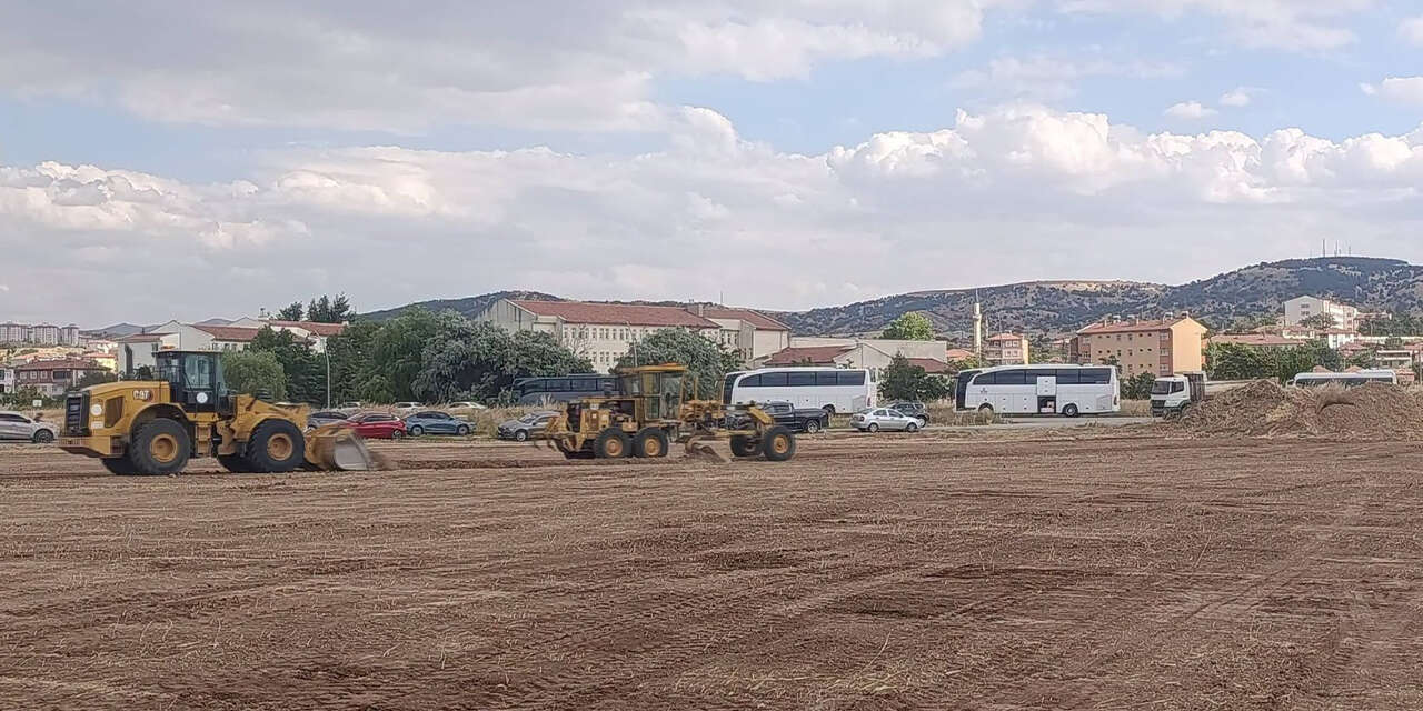 Kırıkkale FK'nın Yeni Tesis Projesinde İnşaat Başladı