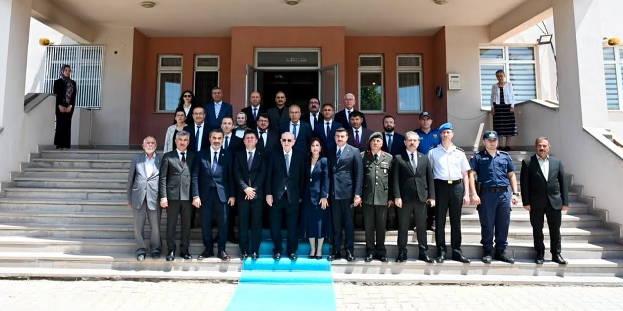 Bahşılı Kaymakamı Kazan’a önemli ziyaret