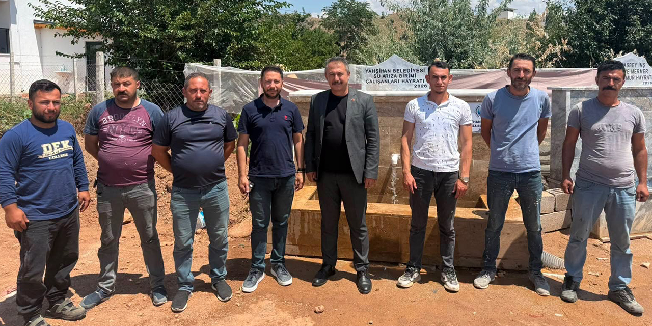 Yahşihan’da su sorununa kalıcı adım: Doğal kaynak suyu şebekeye bağlanıyor