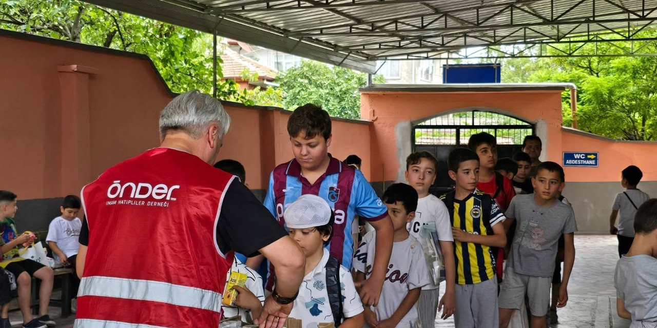 Kırıkkale’de yaz Kur’an kursu öğrencilerine anlamlı sürpriz