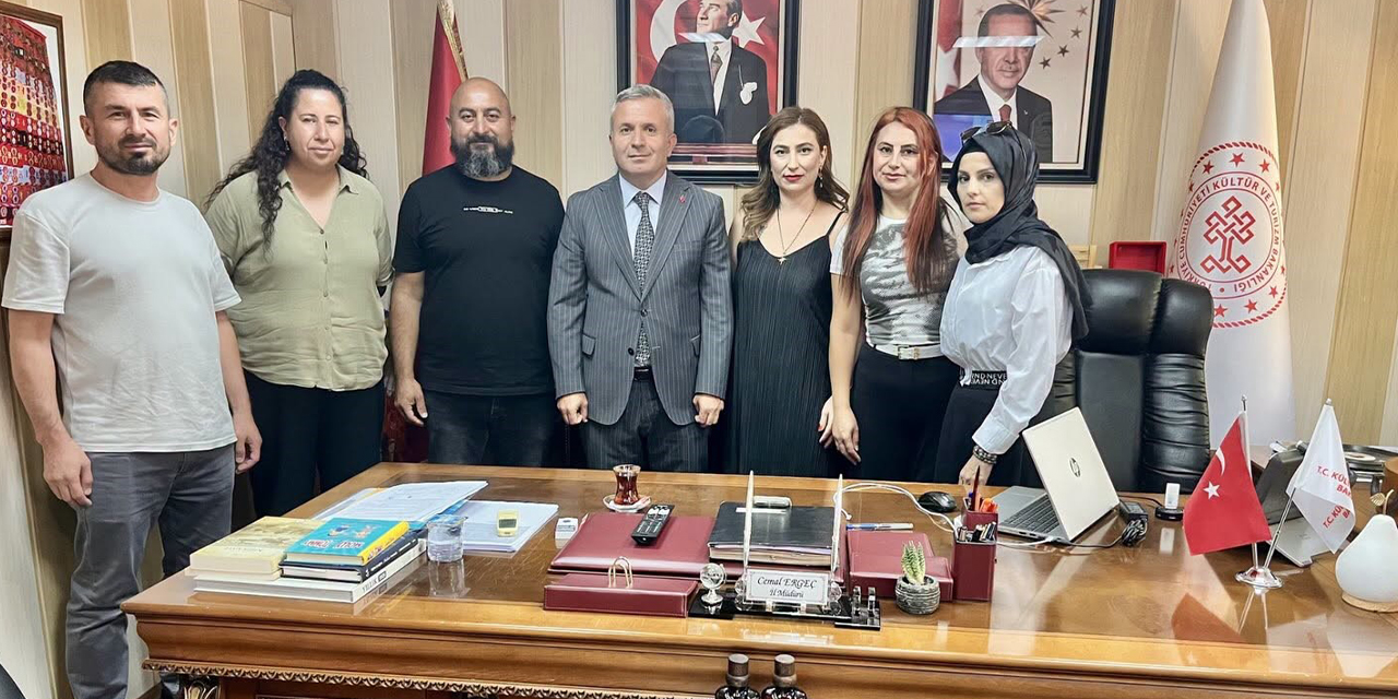 Tiyatro derneğinden sanata güç katacak yeni proje için önemli ziyaret