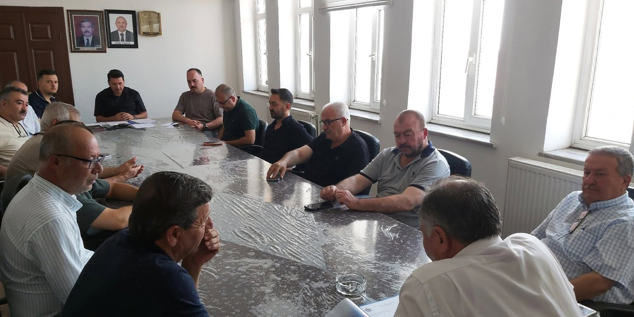 Keskin Belediyesi'nde yatırım ve hizmet projeleri masaya yatırıldı
