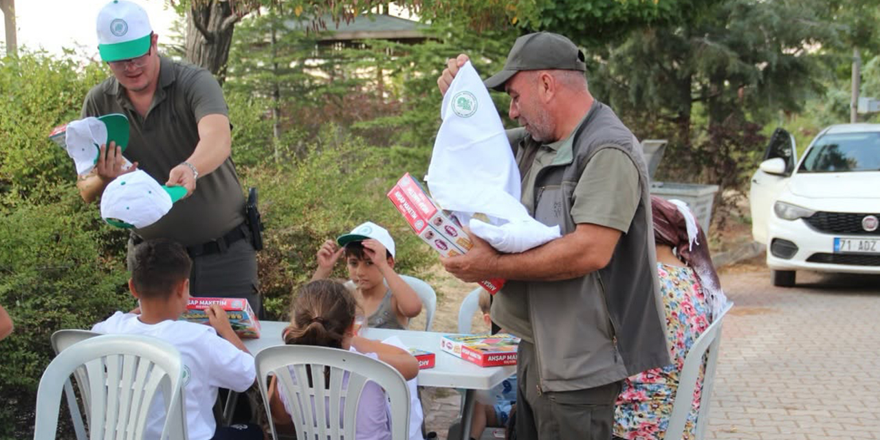 Kırıkkale’de Karaahmetli Tabiat Parkı’nda Aileler Doğayla Buluştu