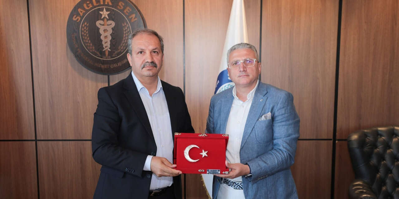 Sağlık-Sen Kırıkkale’den Genel Merkeze Hayırlı Olsun Ziyareti