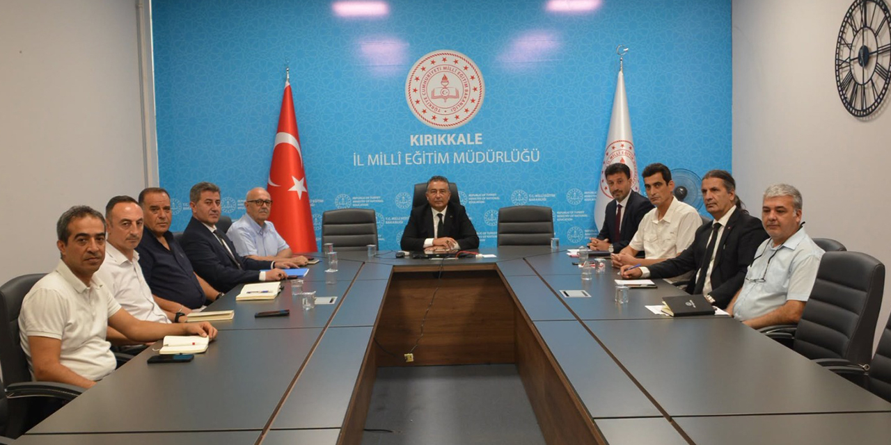 Kırıkkale’de yeni eğitim dönemi öncesi hazırlıklar değerlendirildi