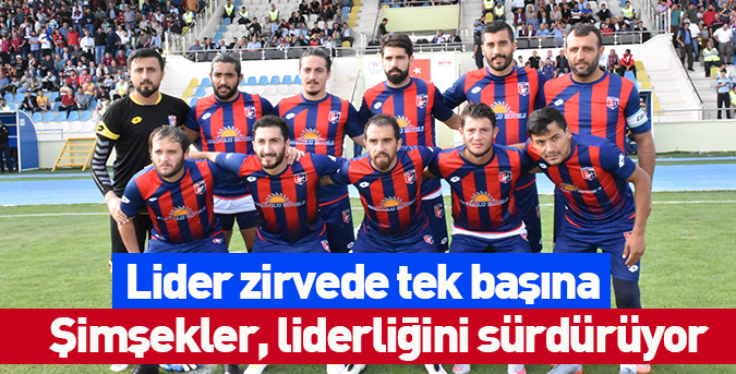 Şimşekler, liderliğini sürdürüyor