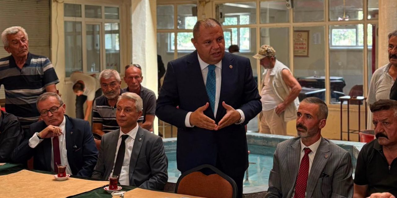 MHP’li Halil Öztürk Delice’de Muhtarlarla Buluştu: İlçenin Sorunları Masaya Yatırıldı