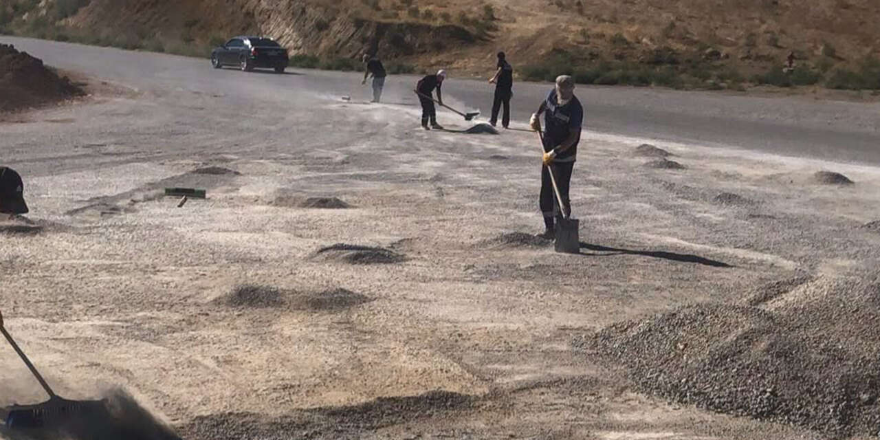 Yahşihan’da yollar için temizlik çalışması hız kazandı