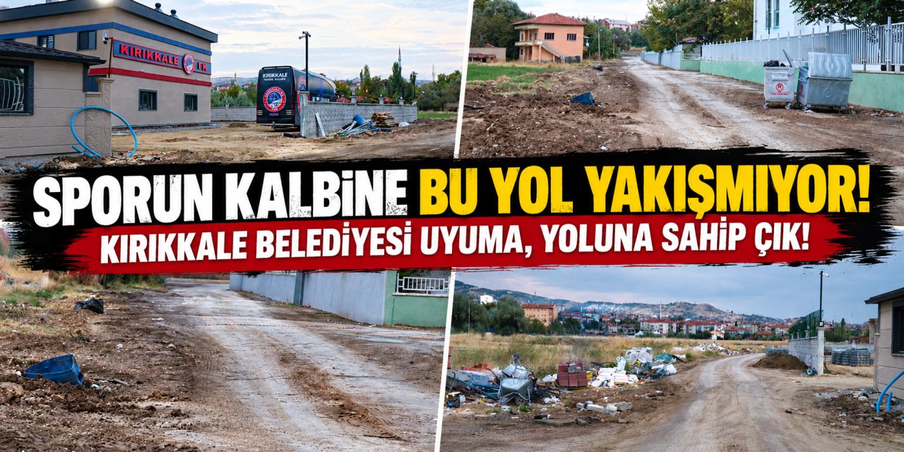 Başpınar Stadyumu yolunda çamur çilesi