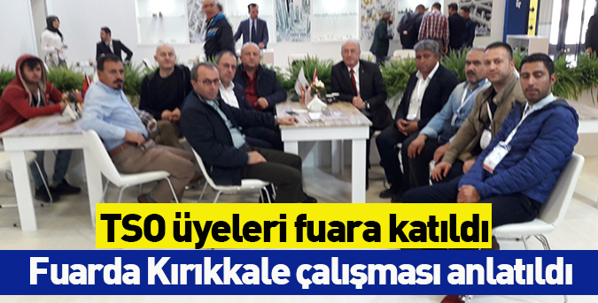TSO üyeleri fuara katıldı