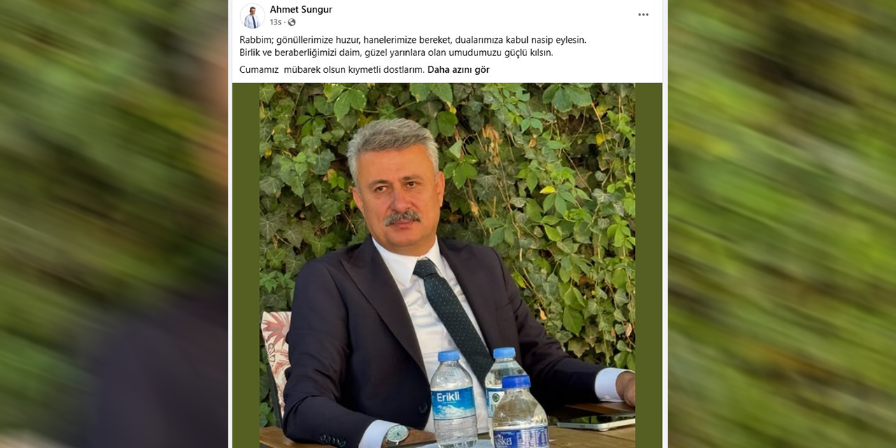 Utanmadan ‘Hayırlı Cumalar’ mesajı paylaştı!