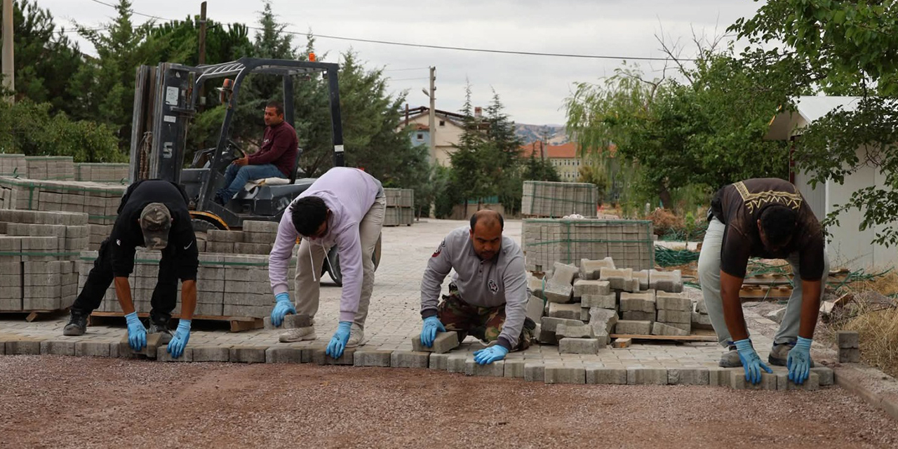 Osmangazi Mahallesi’nde değişim başladı! 300 metrelik güzergah yenileniyor