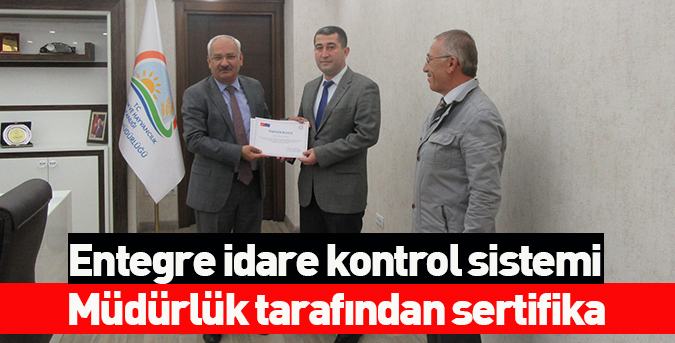 Entegre idare kontrol sistemi