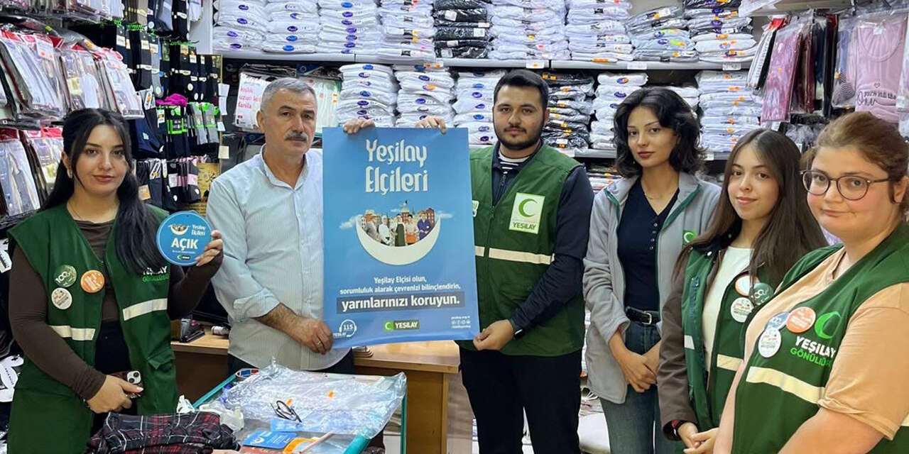 Yeşilay Kırıkkale’de sahaya indi! Esnaflara tek tek ulaşıyor