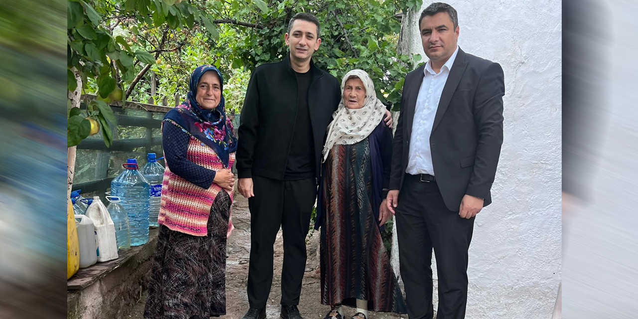 Keskin Kaymakamı Kayatürk’ten anlamlı ziyaret! İlten çiftinin evine konuk oldu