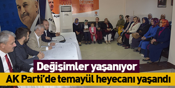 Ak Parti’de temayül heyecanı