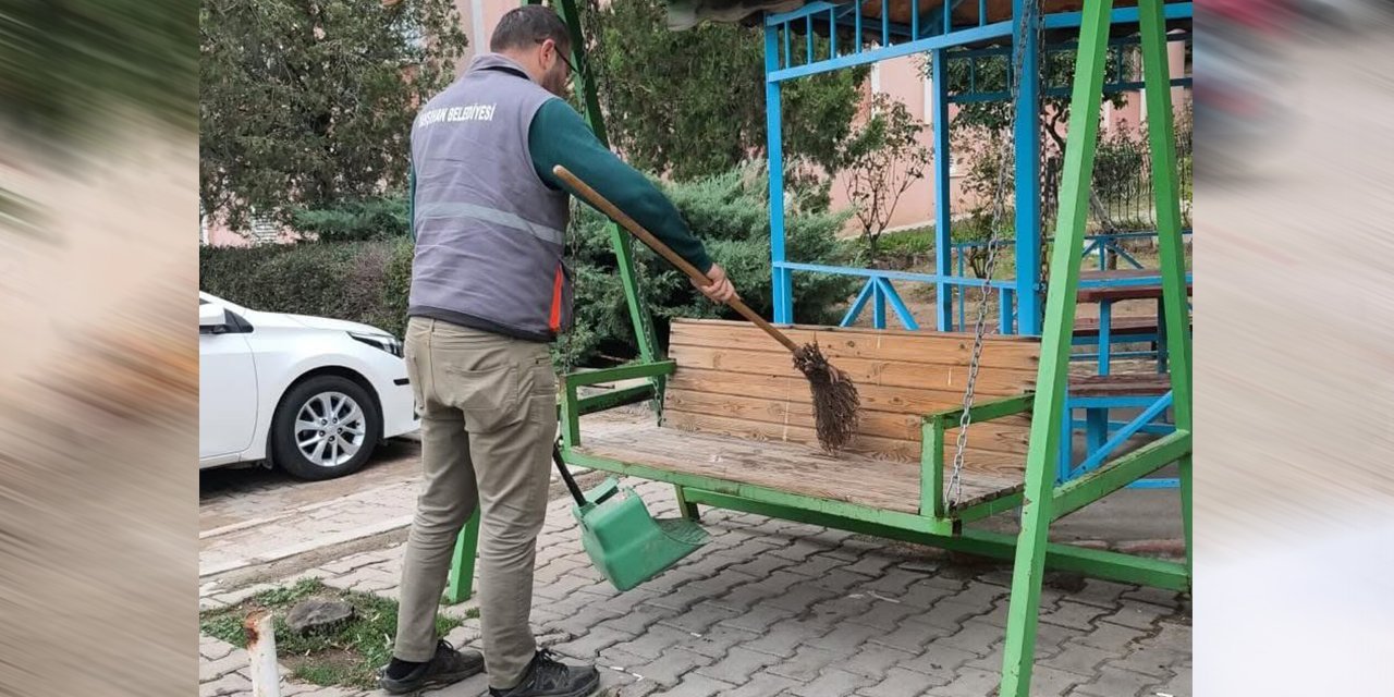 Yahşihan'da temizlik çalışmaları hız kesmiyor