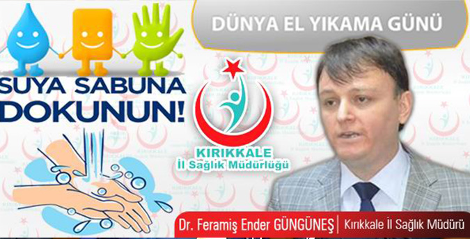 Çocuklara el yıkamayı öğretin