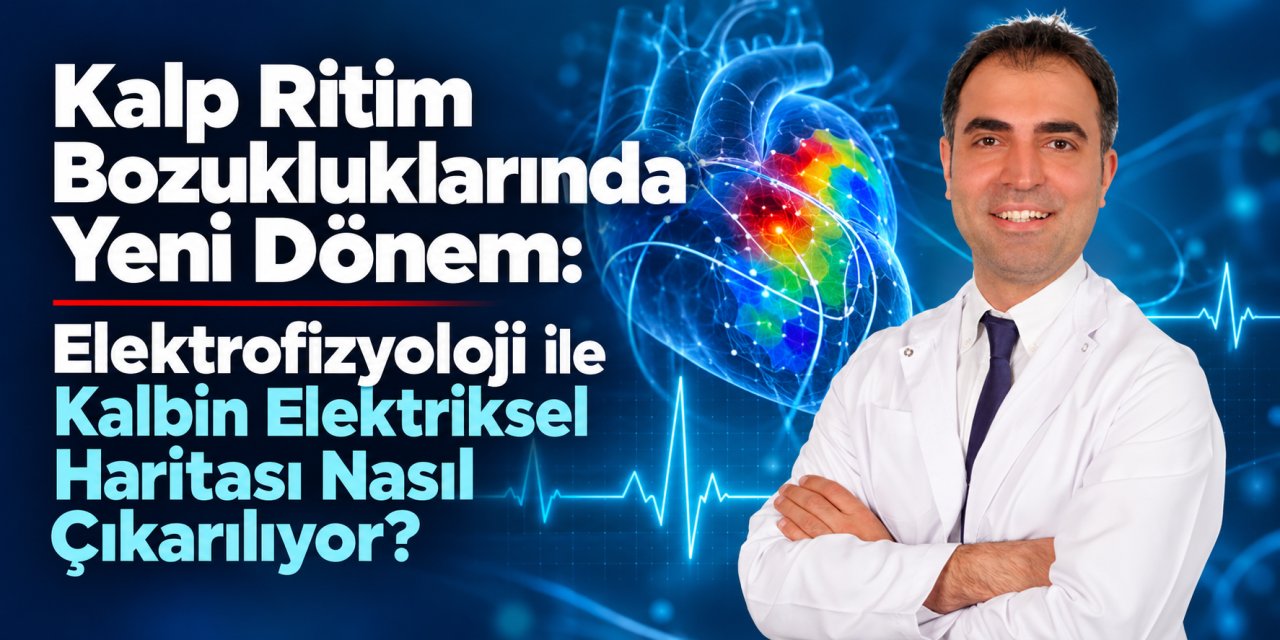 Kalp Ritim Bozukluklarında Yeni Dönem: Elektrofizyoloji ile Kalbin Elektriksel Haritası Nasıl Çıkarılıyor?