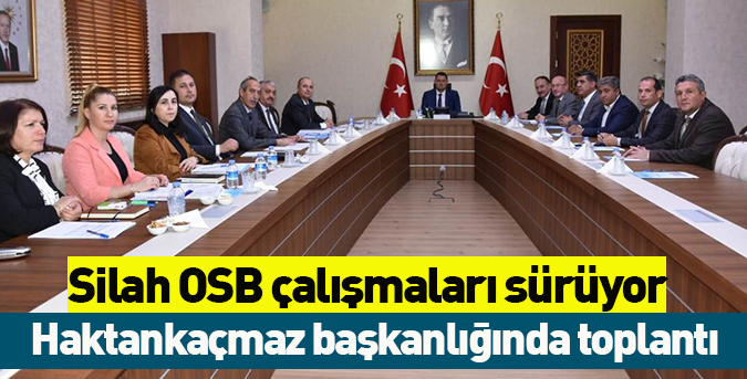 Silah OSB çalışmaları sürüyor