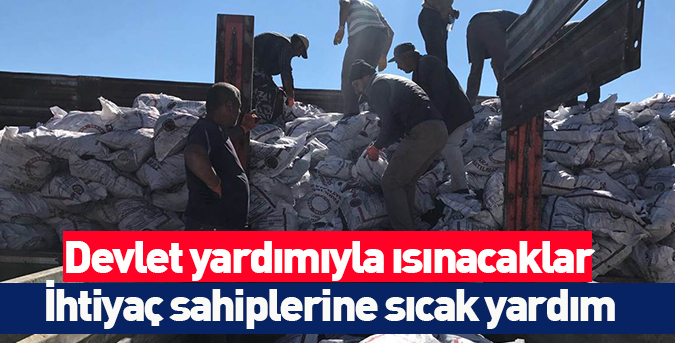Devlet yardımıyla ısınacaklar