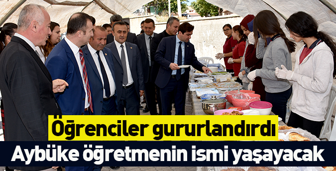 Aybüke öğretmenin ismi yaşayacak