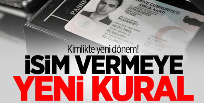 Kimlikte yeni dönem