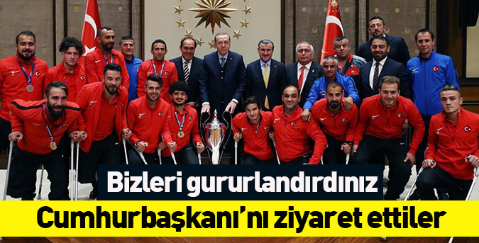 Bizleri gururlandırdınız