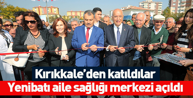 Yenibatı aile sağlığı merkezi açıldı
